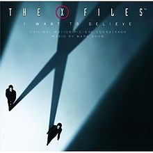 The X-Files I Want to Believe cover