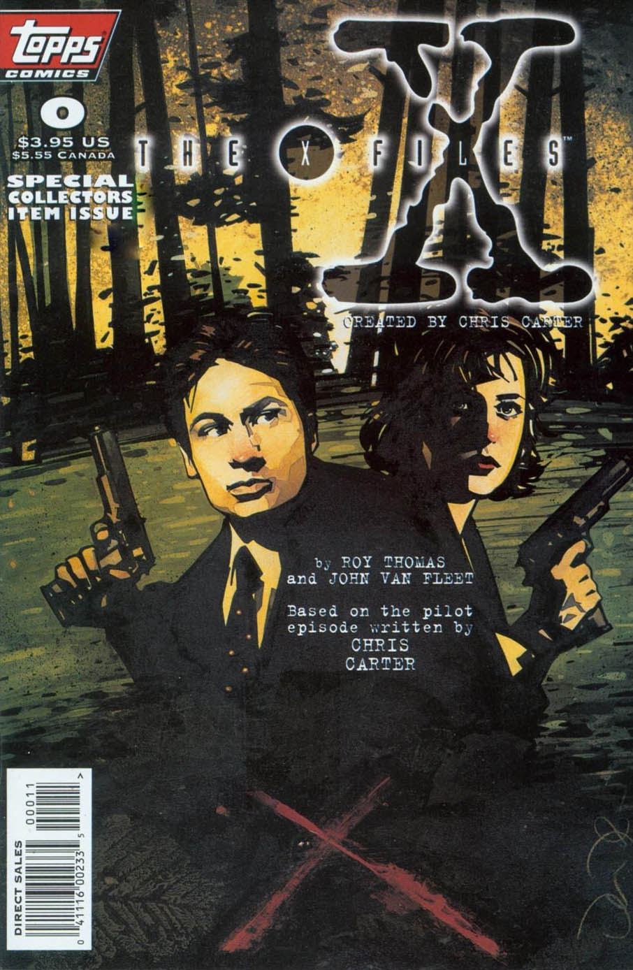 Topps Comics 0: Pilot The X-Files